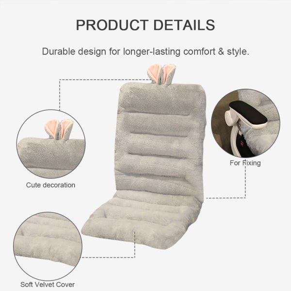 Kontorstolpute og stolsete 85cm kontorstolpute Sete c