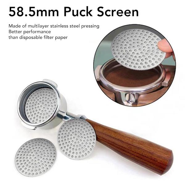 Puck Screen Dubbel Lager 100μm 304 Rostfritt Stål Puck Filter S