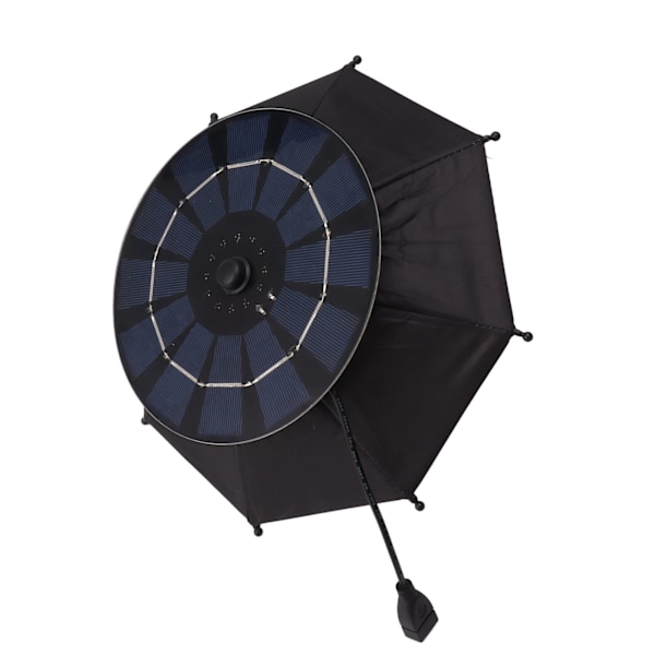 10W solcellepanel telefonparaply regnbeskyttelse telefonstativ opladningsparaply til motorcykel