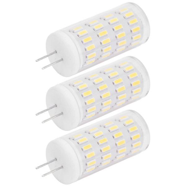 3PCS G4 LED-lampa 5W T3 JC-typ Dubbelstift Bas AC DC12-24V Dimbar Utomhus Landskapslampa