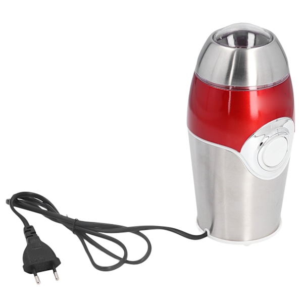 Hjemme liten kaffekrydderkvern elektrisk kaffebønnekvern med rustfritt stålblad for urter pepperkorn EU 220V