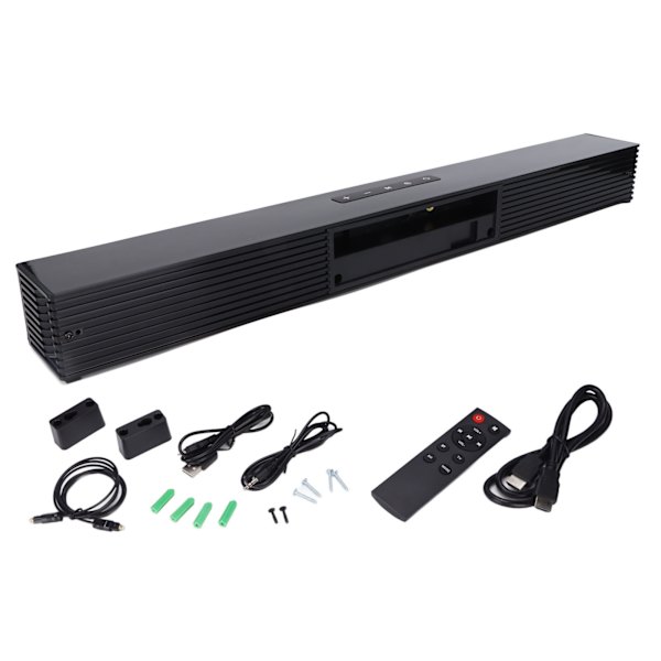 BS-18B BT Soundbar Veggmontert Subwoofer Bærbar Trådløs Høytaler for Hjemmebar