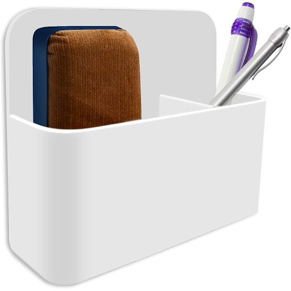 2 st magnetiska förvaringsboxar magnetiska markörhållare magnetiska whiteboard-markörer pennhållare magnetisk pennhållare hållare för kylskåp