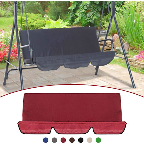 Upholstery topp veranda svingpute tilgjengelig Erstatningsdeksel hagesvingesvingesvingbenksvingesete putetrekk setetrekk svingpute