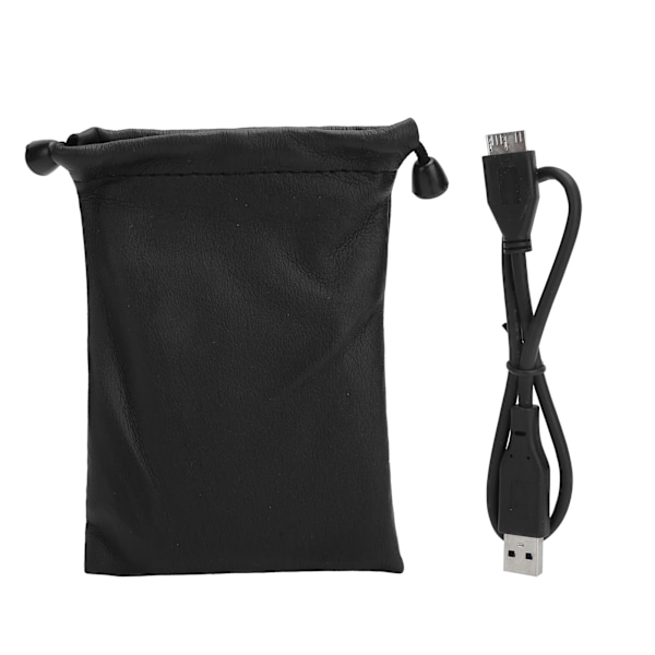 Hårddisk USB3.0 Lagring 2.5in Mobil Extern Disk Dator Laptop Tillbehör Silver 2TB