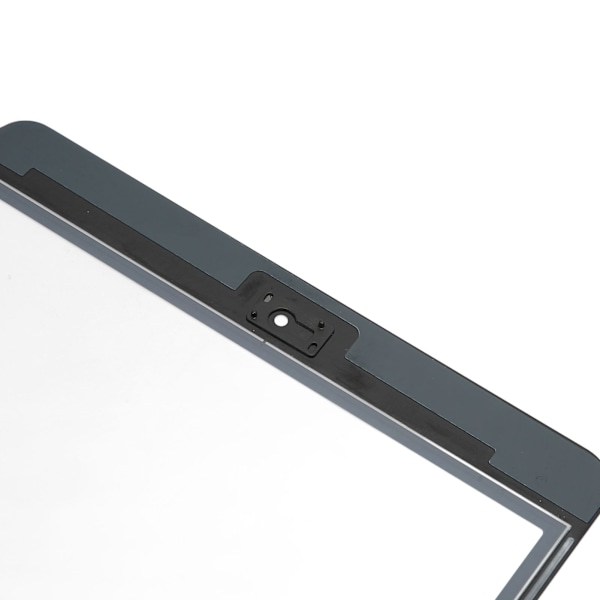 Tablet Digitizer Skärm Härdat Glas Ersättning Kapacitiv Pekskärm med IC Chip Hemknapp för IOS Mini 1 2