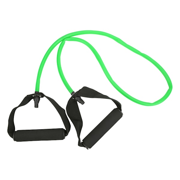 Yoga elasticitet slitsad latex motståndsband bröst expander viktminskning multifunktion dragbälte fitnessutrustning (grön)
