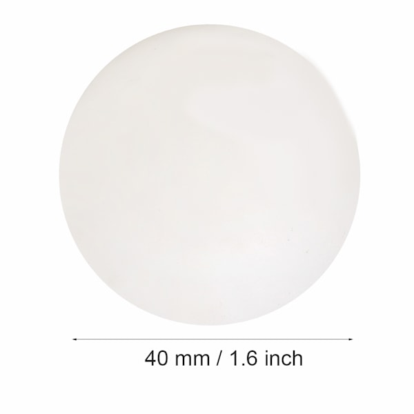 Frostat Glas Globlampskärm för Utomhussporttillbehörsområden, Professionell Träning Ljus Stark Solid Färg Ljusdiffusion, 6 st