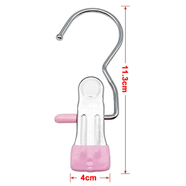 20 st Boot Hanger Clips, Tvättkrok Hängande klädnålar Rostfritt stål Galge Håll Clips för strumpor, handdukar, underkläder, hattar, halsdukar, handdukar, byxor