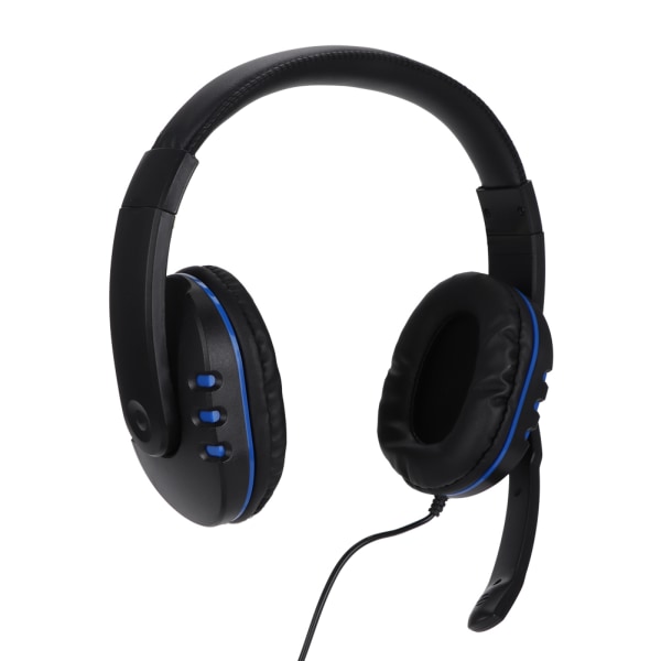 Universal dobbeltsidig headset med mikrofon spillhodetelefoner for PS4/Slim/Pro/ONES X/Switch