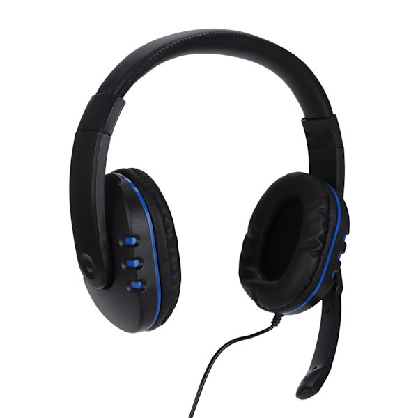 Universellt dubbelsidigt headset med mikrofon, spelheadset för PS4/Slim/Pro/ONES X/Switch