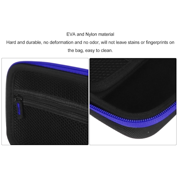 Håndholdt spillkonsoll bæreveske EVA støtsikker bærbar oppbevaringspose for ASUS ROG Ally 7 tommer 120Hz spillhåndholdt