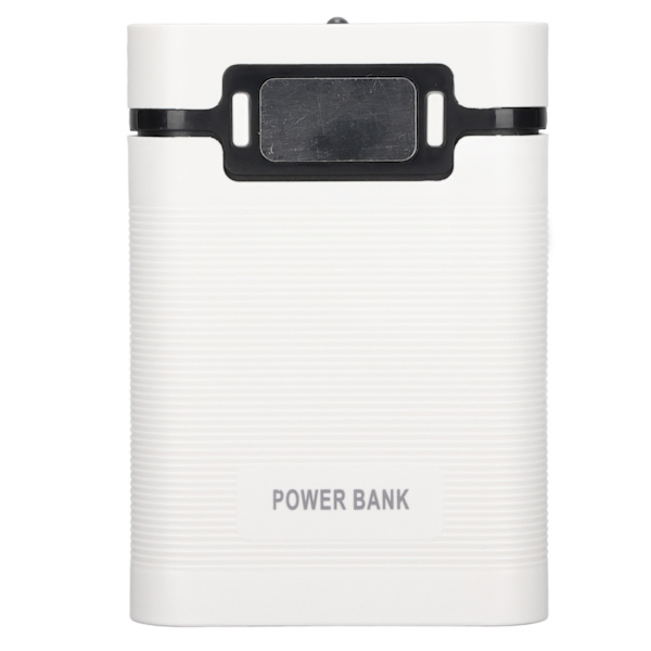 DIY Mobil 18650 Batteri Oplader Powerbank 4 Batterier Kapacitetsboks Mikro Indgang 2 Vejs Opladning med LCD-skærm