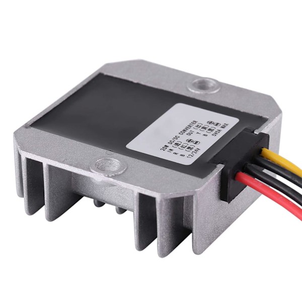 Pålitlig spänningsregulatormodul, 12V/24V till 5V 5A 25W Icke-isolerad fukttålig strömomvandlare, överströmsskydd nedtrappning för bil