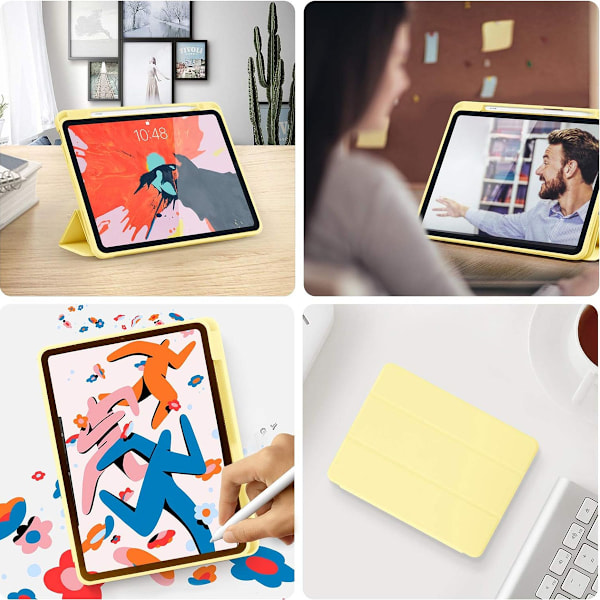 Fodral Kompatibelt med Nya iPad 10:e Generationen, Stöder Automatisk Sömn/Väckningsfunktion, Ultratunn Design Säkerställer Minimal Volym Utan