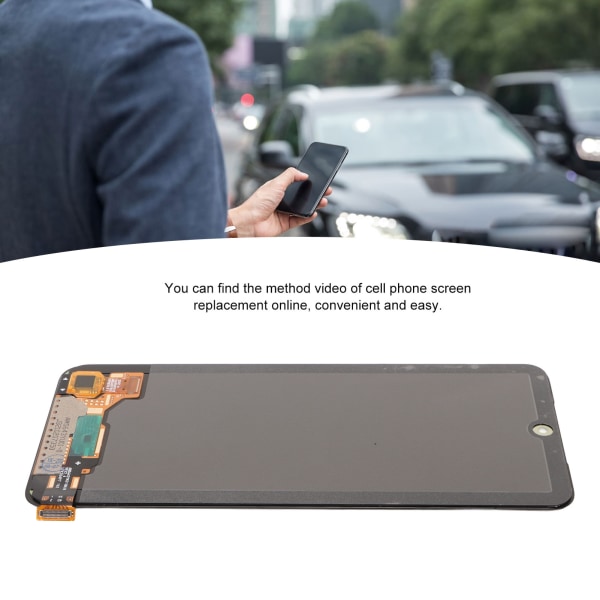 Display Touch Screen Reparationskit med Verktyg Digitizer Montering Byte för Redmi Note 10 10S 11SE Poco M5S 4G Telefon