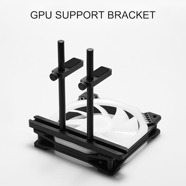 GPU-stöd fäste glidande bas förhindra glidning höjdjustering aluminiumlegering GPU-hållare för ATX