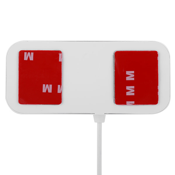 Ultrathin USB-biltelefonlader med 8 porter, direkte lading fra sigarettenneren