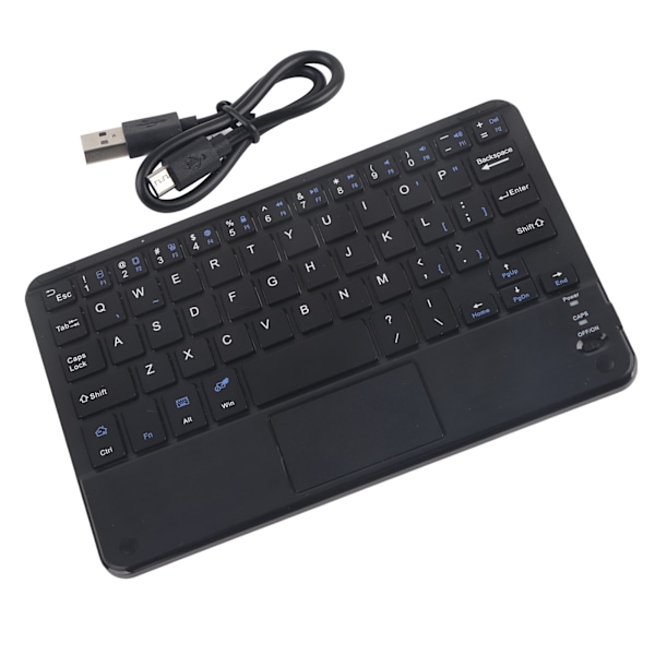 UltraSlim Mini Wireless Bluetooth Keyboard with Touchpad for Windows PC Android Tablet