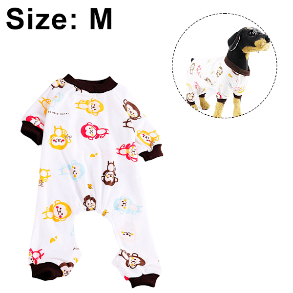 Hunde Pyjamas til Små Hunde, Chihuahua Pyjamas, Søde Varme Tiny Hunde Tøj Outfit, Ekstra Små Hvalpe Pjs