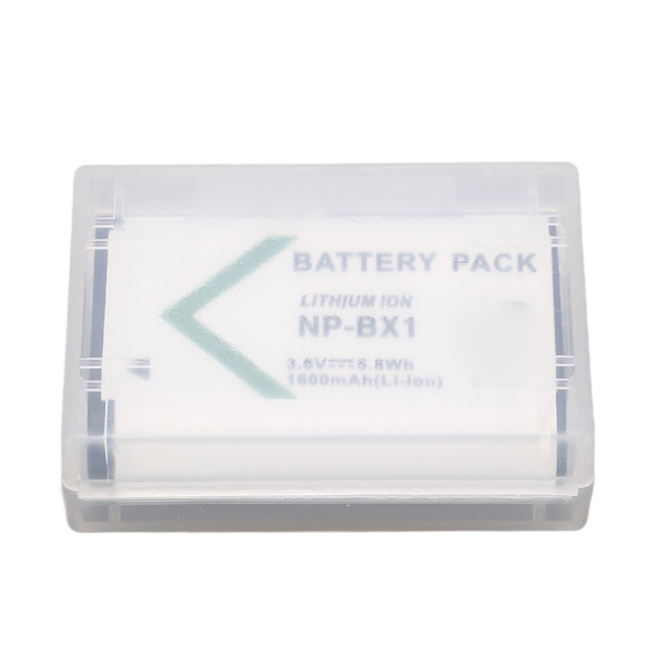NP BX1 batteri 3,6V 1600mAh NP BX1 lithium-ion batteri til Cyber Shot DSC HX RX1 RX1R II RX100 FDR X3000 HDR AS50 AS300 ZV 1 digitalkamera