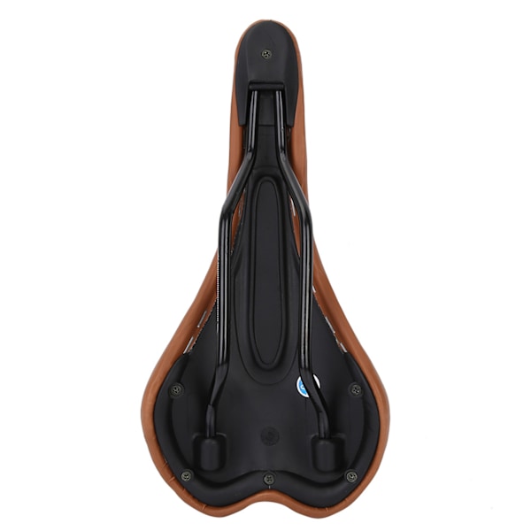 Mountain Road Bike Saddle Seat Komfortabel Stødsikker Cykelpude (Brun)