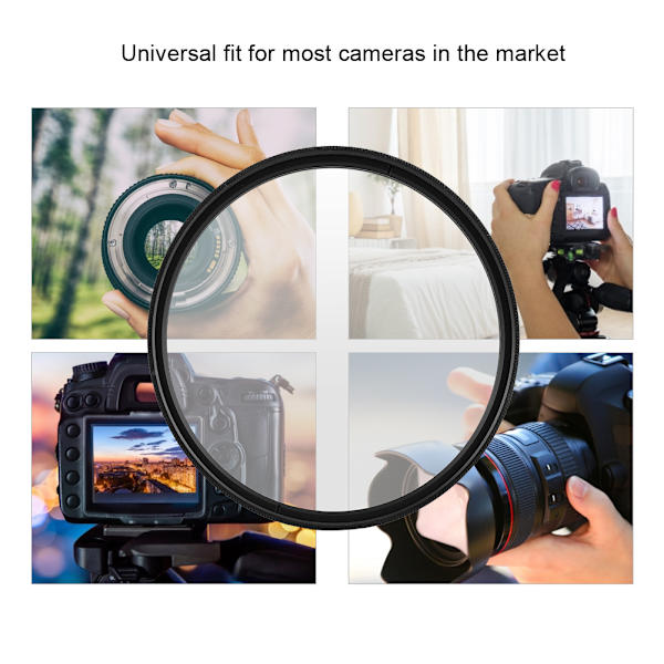 VBESTLIFE Univesal Ultra Slim UV -suodatinobjektiivi suojaavat suodattimet DSLR-kameroille 67mm