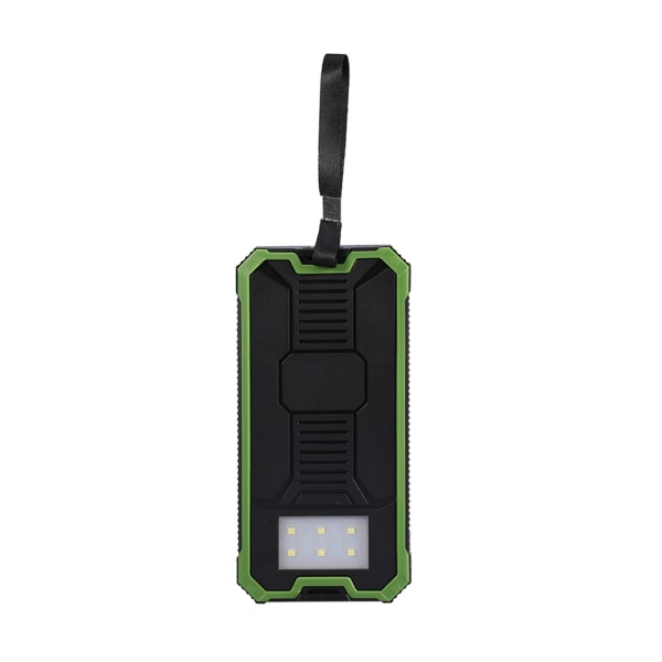 Bærbar 20000mAh hurtigopladning dobbelt USB Polar mobil powerbank-etui DIY-sæt grøn