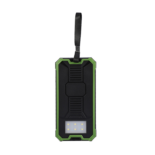 Kannettava 20000mAh pikalataus kaksois-USB Polar-virtapankkikotelo DIY-sarja vihreä