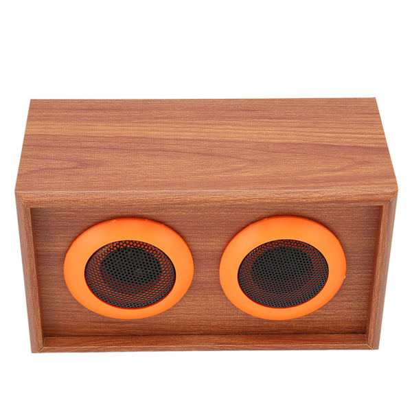 Trädiskant Högtalare HiFi Förlustfritt Ljud Passiv Trä Diskant Högtalare 35W 6Ω