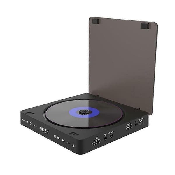 GETIT Multifunksjonell bærbar DVD-spiller med CD-avspilling og HDMI