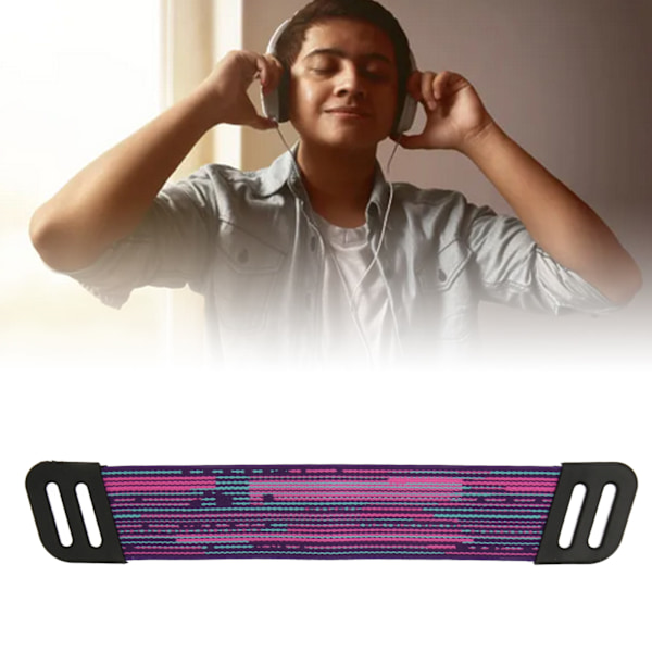 Hodetelefon Hodebånd Stropper Erstatning Hodebånd Stropper for Logitech G733 Trådløs G335 Kablet Gaming Headset Rosa Blå