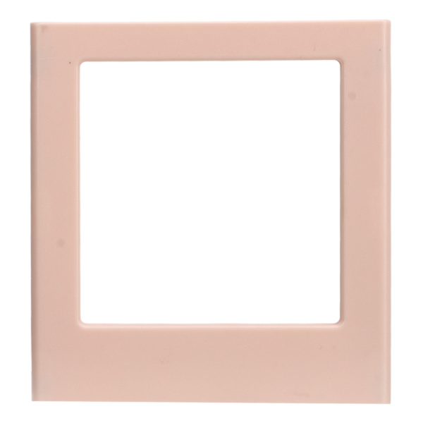 Magnetisk fickram Dubbelsidig magnetfotoram Magnetiska kylskåpsramar för Fujifilm Instax Square Rosa