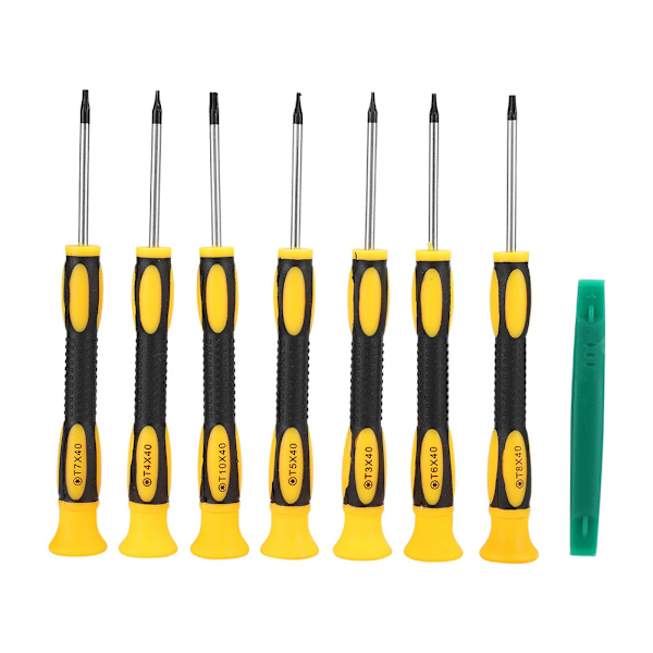 8PCS spillkonsollfjerningsverktøy skrutrekkersett for Switch/Xbox360 tilbehør