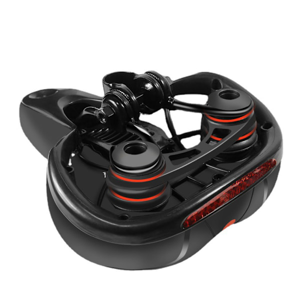 Bred Cykelsitsdyna, Ergonomisk Design med Tjockt Memory Foam, Andningsbar och Lämplig för Peloton & Motionscyklar