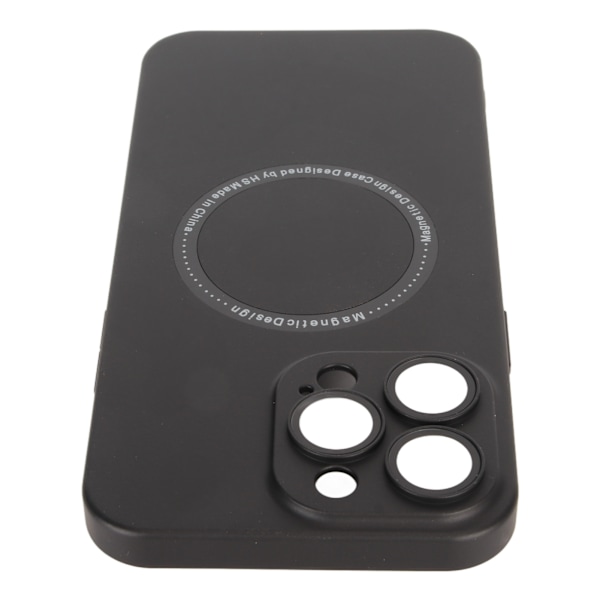 Magnetiskt mobilfodral PC Matt Svart Anti Fingeravtryck Ultra Tunnt Telefonskyddsskal för IOS 14 Pro Max