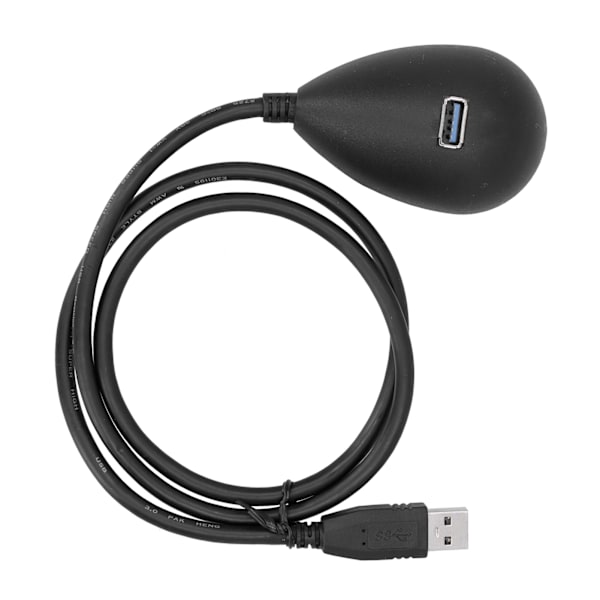 0,8 m USB 3.0 forlængerkabel Dock-kabelramme Dockingstation Kabel Cradle Han til Hun