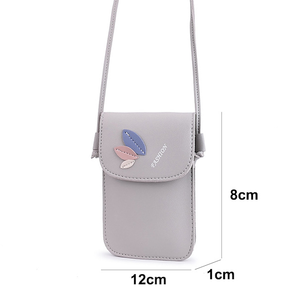 Vintage yksi olkahihnainen crossbody-laukku pieni neliölaukku korealainen versio minilaukku