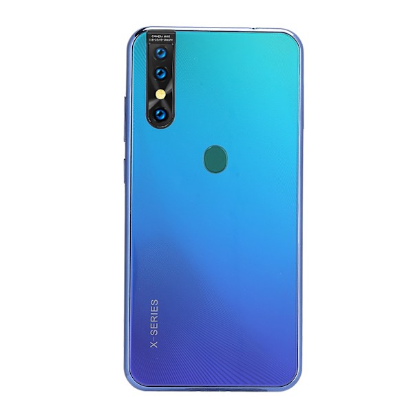 X29 6,3 tum HD-skärm 4+64G 4800mAh Dubbla SIM Dubbel Standby Graduerad Blå Smartphone 100-240VUS