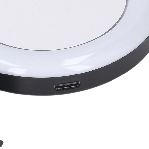 Selfie Ring Light Clip On Telefon Ring Light med Speil 3 Farger