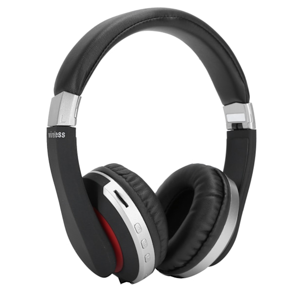 Taitettava Bluetooth-kuuloke langaton yli korvan stereokuuloke mikrofonilla pelikuulokkeet