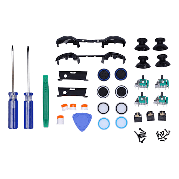 QM21071021 Reservedeler Spillkontrollersett Joystick Knapper Utlosere ABXY Knapper Kontroller Reparasjonssett