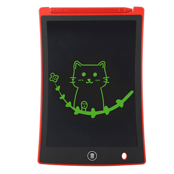 8,5-tums LCD-skärm Handskrift E-Writing Board Writing Business Drawing Tablet Memo Röd