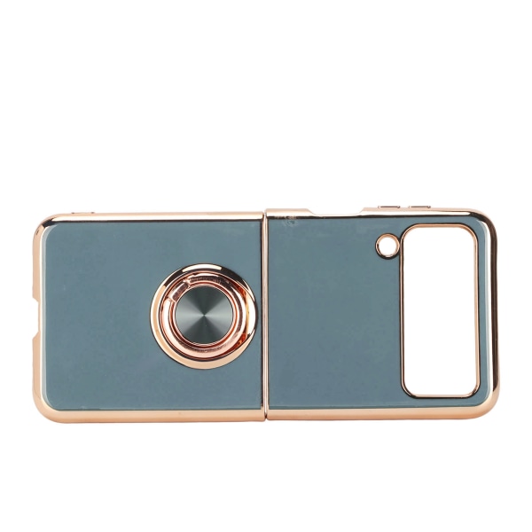 Smarttelefon skyddande fodral bil magnetisk telefonfodral med 360 graders rotation finger loop stativ för Z Flip 3