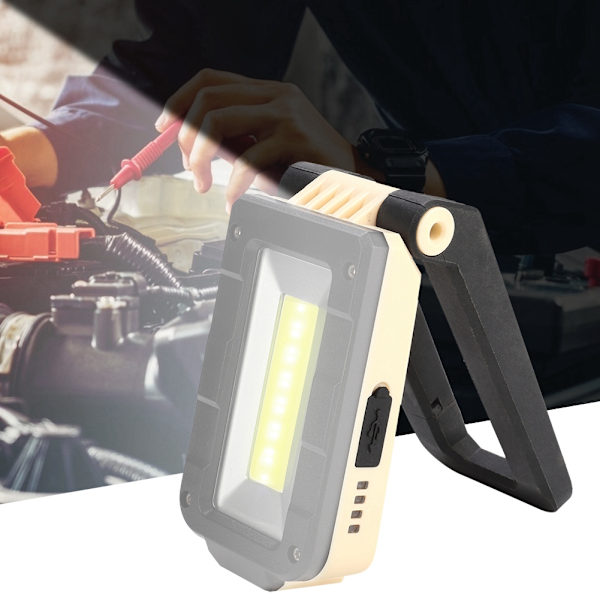 ABS Aluminiumlegering LED Nødlys USB-lading Reparation