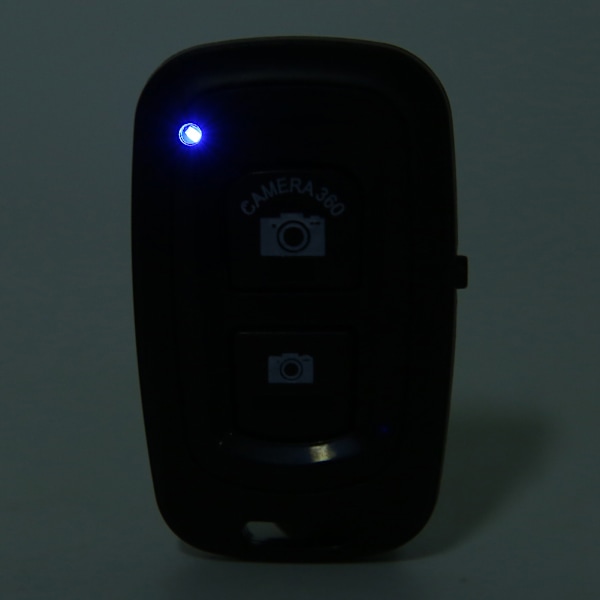 Plastisk Mini Bluetooth Selfie Trådløs Fotografering Skyting Lukker Fjernkontroll Universal for Android/IOS