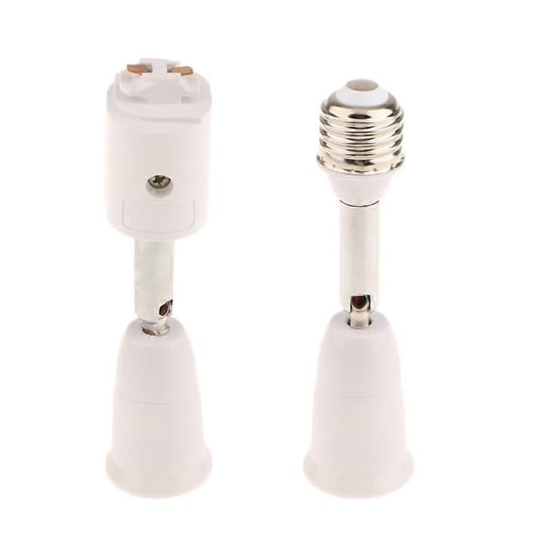 GETIT Lampeholder lampeholder adapter universal samling hvid,