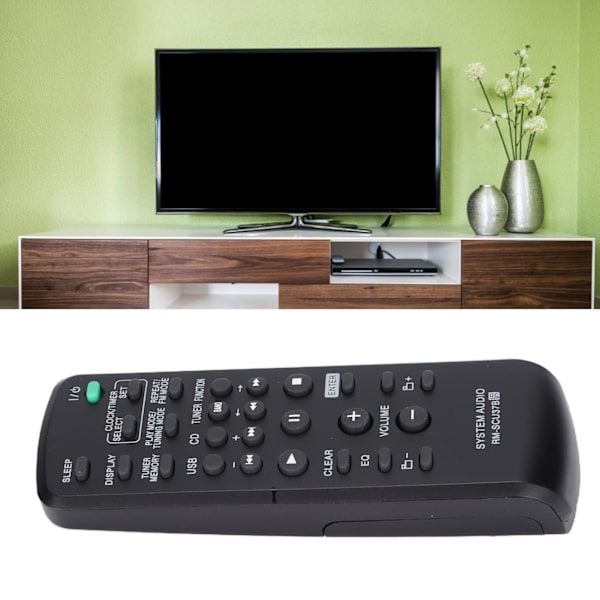RMSCU37B Ersättningsfjärrkontroll Passar för Sony LBTSH2000 SSSH2000 CMTBX3 CMTBX30R HCDCBX3 HCDBX30R