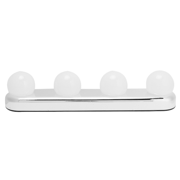 4LED sminkbord ljus smink vägglampa kit glödlampor spegel ljus för vardagsrum badrum