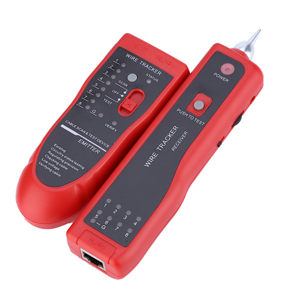 Telefon ledning tracker tracer netværkskabel tester detektor linje finder